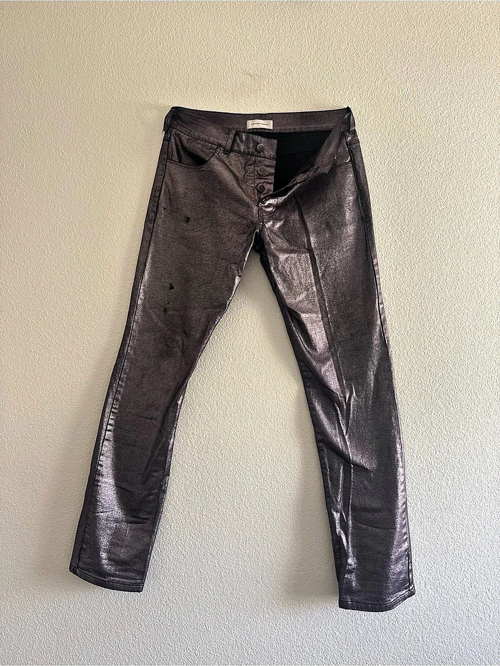 Alexander Digenova Purple Foil Jeans